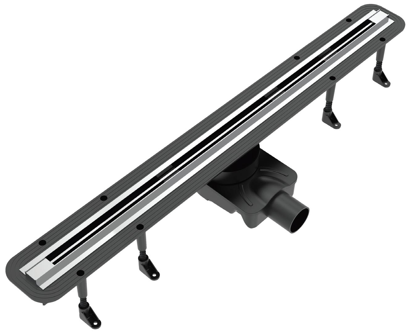 Kanale për banjo-SLIM-INOX S/S 304-360''-80cm